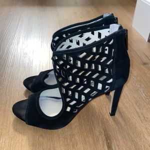 BCBG Black stilettos